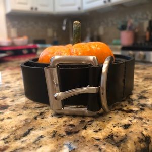 GAP genuine leather black belt